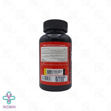 کپسول آمینو مکس مکس ماسل - 180 عددی	