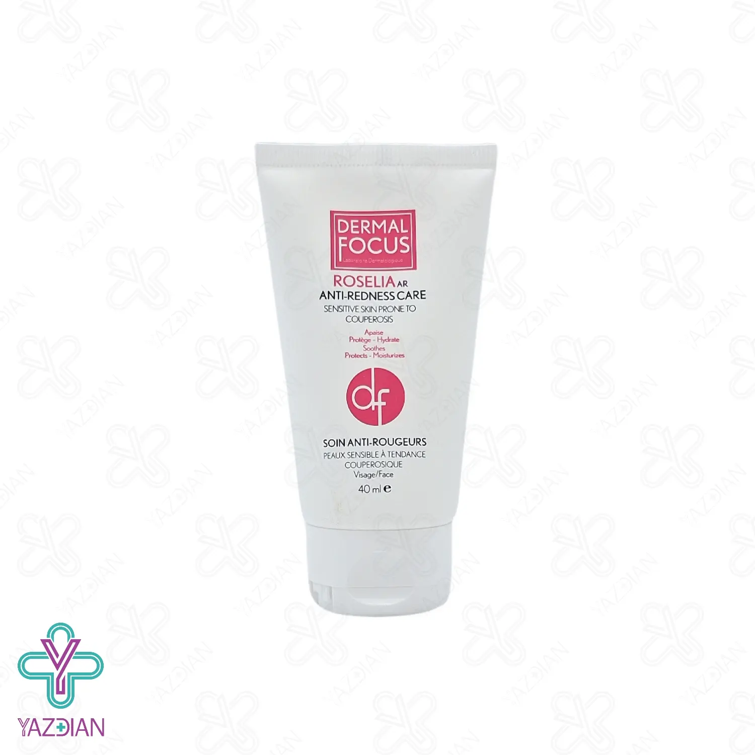 کرم ضد قرمزی رزالیا AR درمال فوکوس - 40 میلی لیتر	