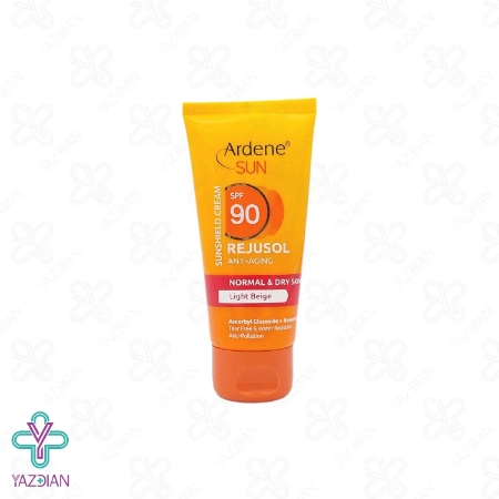 کرم ضد آفتاب ضد چروک SPF90 آردن سان – بژ روشن	