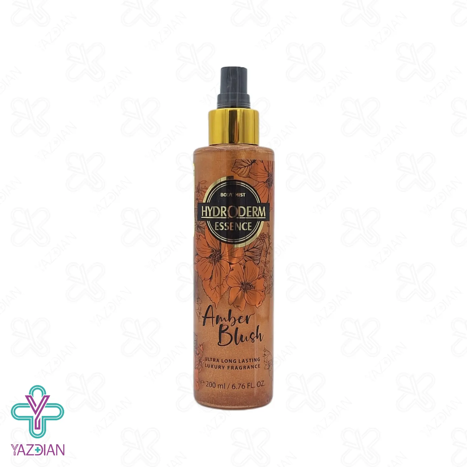 اسپری بادی اسپلش اکلیلی آمبر بلاش هیدرودرم - 200 میلی لیتر	