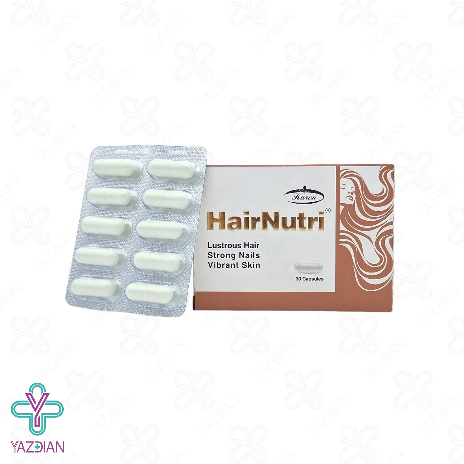 کپسول تقویت کننده مو هیر نوتری کارن - 30 عددی	
