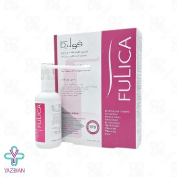 لوسیون تقویت کننده و ضد ریزش مو بانوان فولیکا - 75 میلی لیتر	
