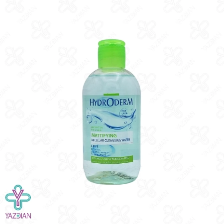 محلول پا کننده میسلار واتر 3 در 1 پوست چرب هیدرودرم - 250 میلی لیتر	