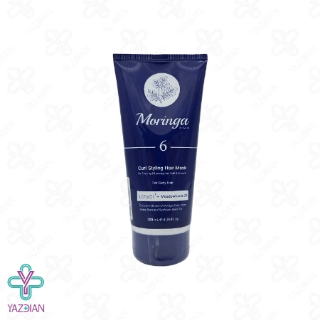 ماسک مو حالت دهنده موهای فر مورینگا - 200 میلی لیتر	