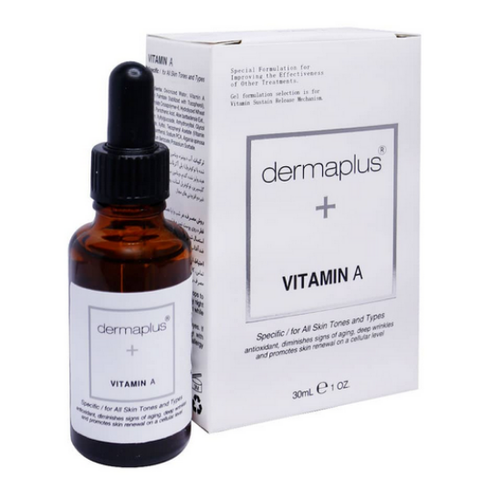 ژل مرطوب کننده پوست ویتامین آ درما پلاس - 30 میلی لیتر