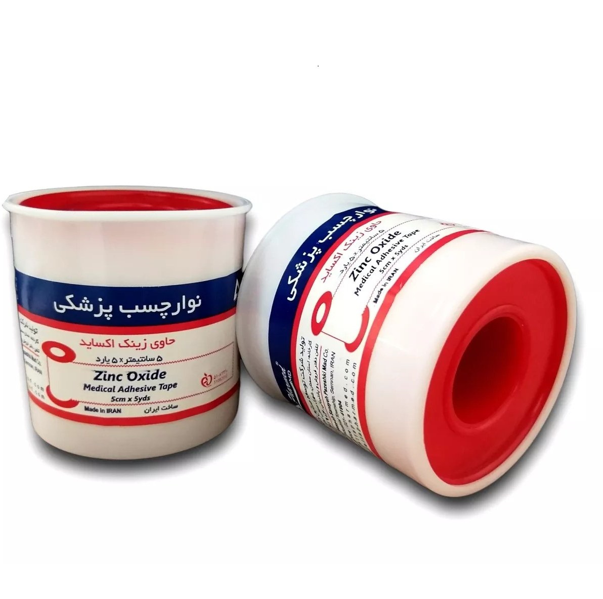 تصویر  چسب پانسمان پارچه ای عرض 5 سانتی متر ام بی فارمد