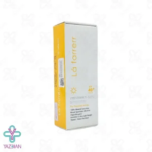 کرم ضد آفتاب مینرال SPF40 لافارر مناسب دوران بارداری – بی رنگ	