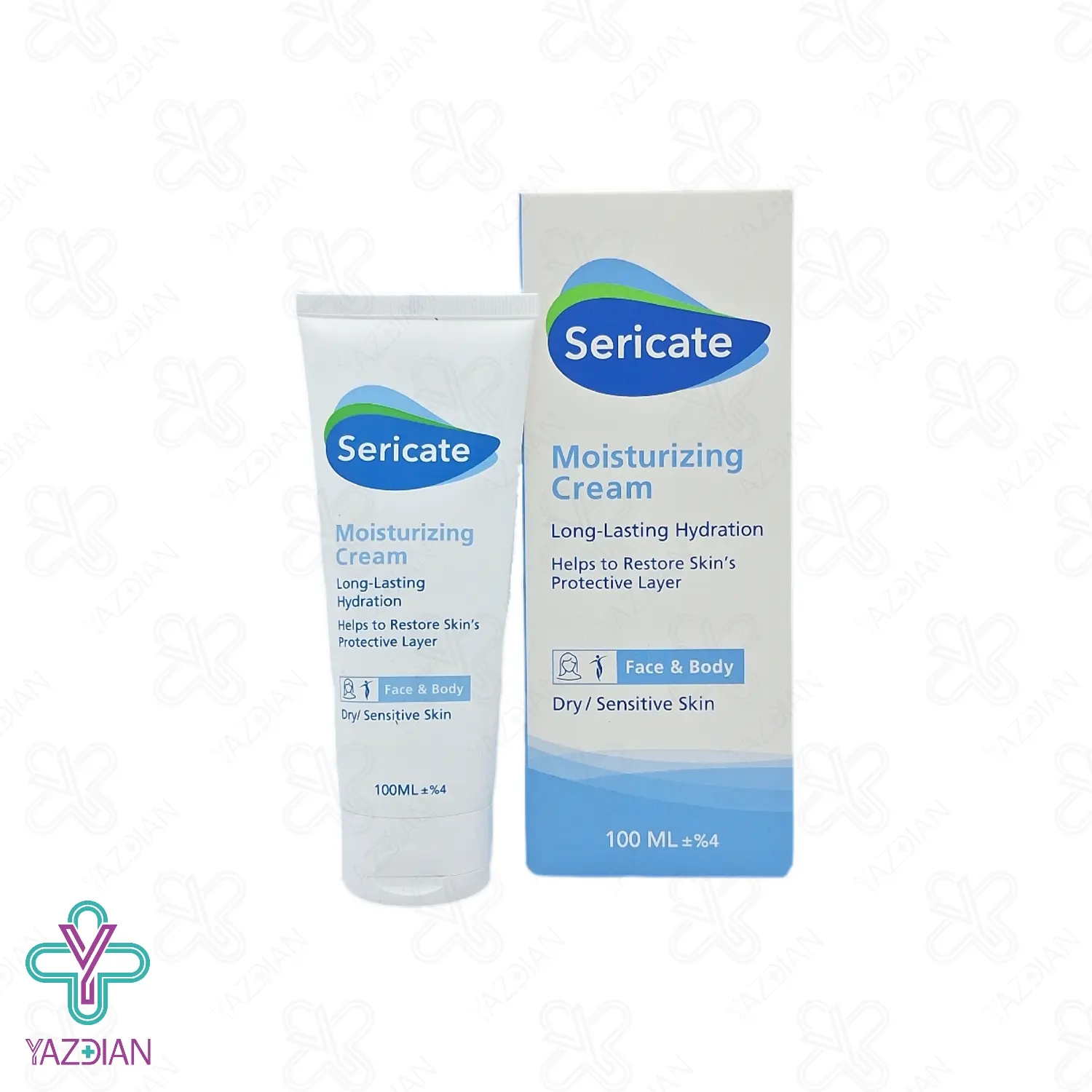 کرم مرطوب کننده صورت وبدن خشک وحساس سری کیت - 100 میلی لیتر	