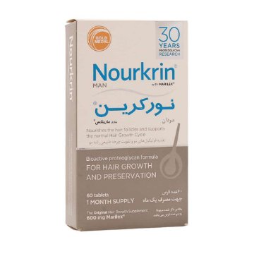 تصویر  قرص تقویت مو آقایان نورکرین فارمامدیکور - 60 عددی 