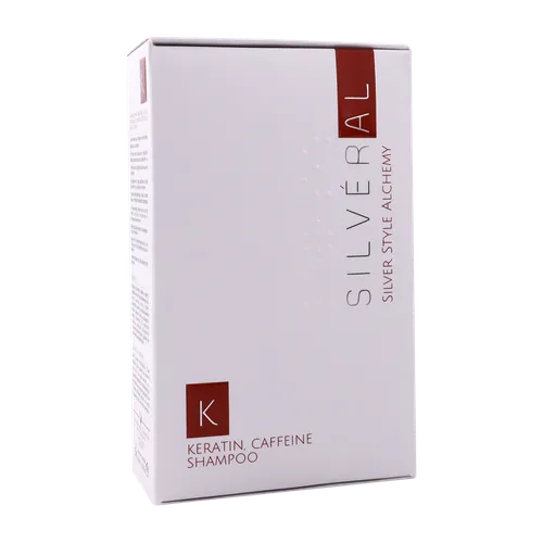 تصویر  شامپو بدون سولفات تقویت کننده کراتین و کافئین سیلورال - 250 میلی لیتر 