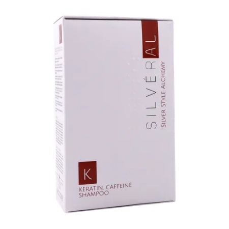 تصویر  شامپو بدون سولفات تقویت کننده کراتین و کافئین سیلورال - 250 میلی لیتر 