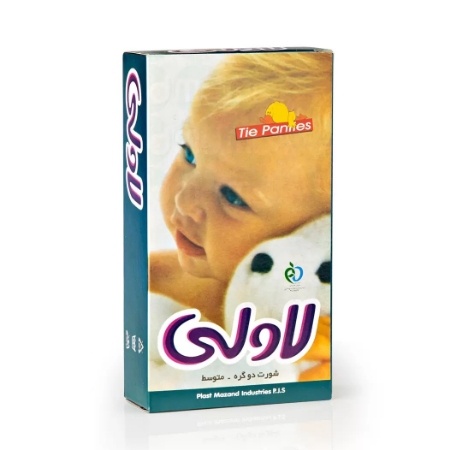 تصویر  شورت دو گره لاولی سایز متوسط