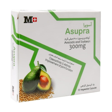 کپسول گیاهی تقویت مفاصل آسوپرا 300 میلی گرم پرارین پارس - 15 عددی