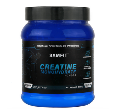 پودر کراتین مونوهیدرات بدون طعم سام فیت - 300 گرم
