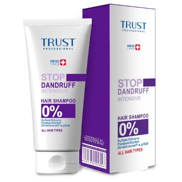 شامپو تخصصی ضد شوره های مقاوم تراست مناسب انواع مو - 200 میلی لیتر	