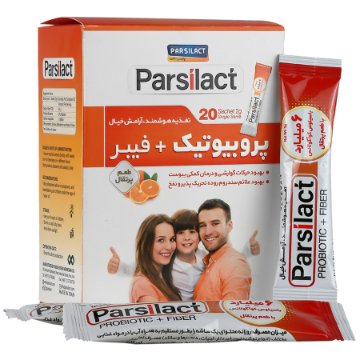 ساشه فیبر پروبیوتیک پارسی لاکت - 20 عددی
