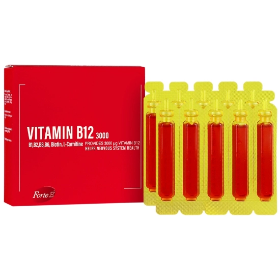 ویال خوراکی ویتامین ب12 3000 فورت ایی - 10 عددی