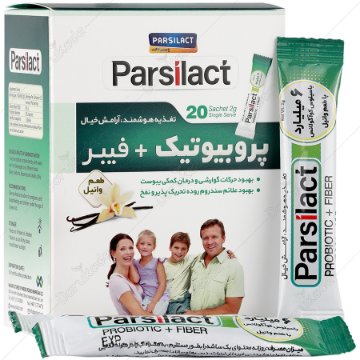 ساشه فیبر پروبیوتیک پارسی لاکت - 20 عددی
