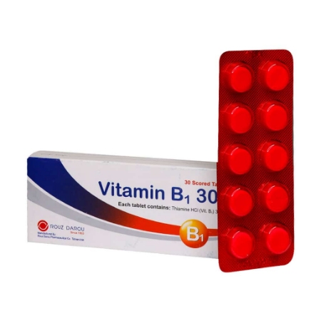 تصویر  قرص ویتامین ب1 300 روز دارو - 30 عددی