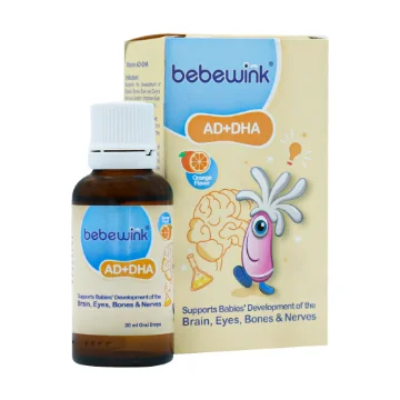 قطره ویتامین آ.د و دی اچ ای بب وینک - 30 میلی لیتر