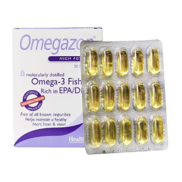 تصویر  کپسول امگا3 امگازون هلث اید - 30 عددی
