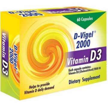 تصویر  سافت ژل ویتامین د3 2000 دانا - 60 عددی