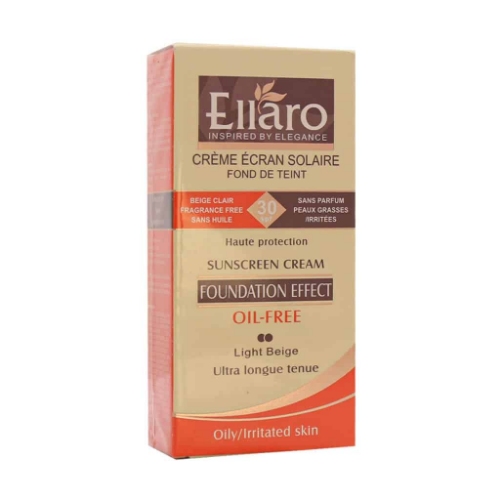 تصویر  کرم ضد آفتاب فاقد چربی SPF 30 الارو - بژ روشن