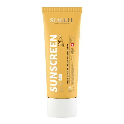 تصویر  کرم ضد آفتاب فاقد چربی SPF 60 سی گل - بژ روشن