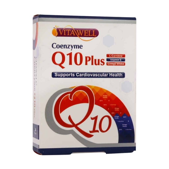 تصویر  قرص کوآنزیم کیوتن پلاس 100 میلی گرم ویتاول - 30 عددی