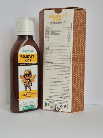 تصویر  شربت تقویت کننده رویال ژلی روژویت کیدز زیست تخمیر - 140 میلی لیتر