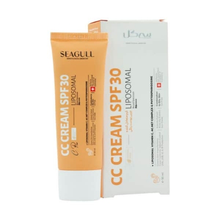 تصویر  سی سی کرم SPF30 پوست چرب و مختلط سی گل - بژ طبیعی