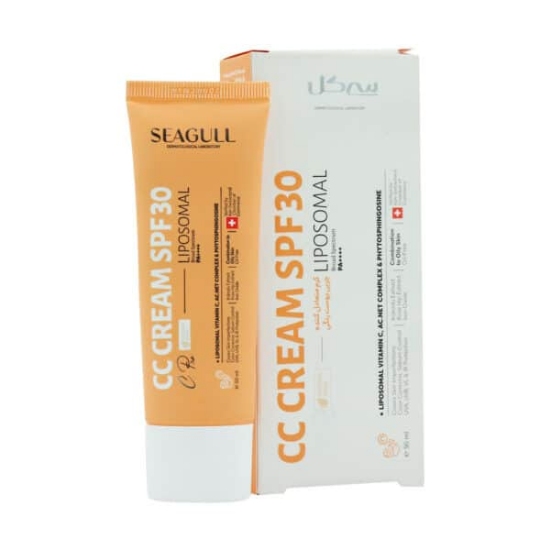 تصویر  سی سی کرم SPF30 پوست چرب و مختلط سی گل - بژ طبیعی