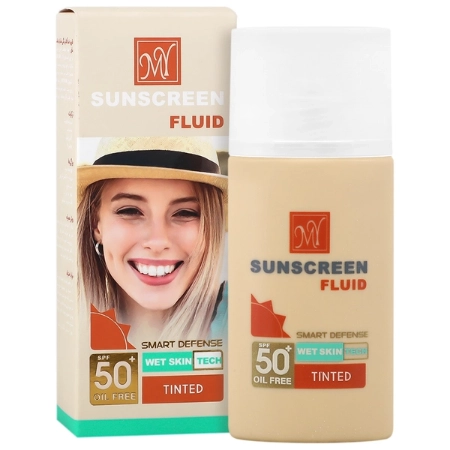 تصویر  فلوئید ضد آفتاب SPF50 اسمارت دیفنس مای - رنگی