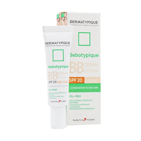 تصویر  بی بی کرم SPF20 پوست چرب سبوتیپیک درماتیپیک - بژ روشن