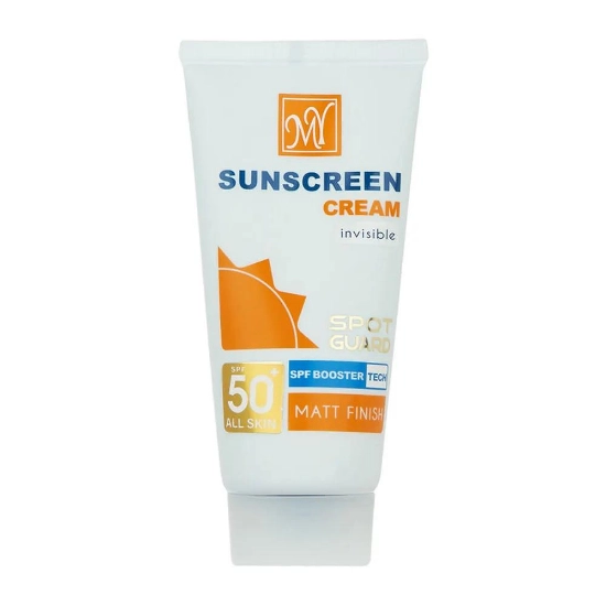 تصویر  کرم ضد آفتاب ضد لک SPF50 اسپات گارد مات مای – بی رنگ