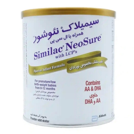 تصویر  شیرخشک سیمیلاک نئوشور ابوت (بدو تولد تا 12 ماهگی) - 400 گرم