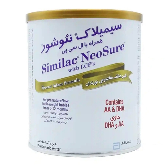 تصویر  شیرخشک سیمیلاک نئوشور ابوت (بدو تولد تا 12 ماهگی) - 400 گرم
