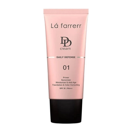 تصویر  کرم پوشاننده دی دی کرم SPF30 لافارر - شماره 01 لایت رز