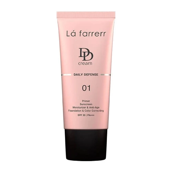 تصویر  کرم پوشاننده دی دی کرم SPF30 لافارر - شماره 01 لایت رز