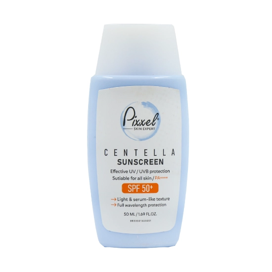 تصویر  کرم ضد آفتاب SPF50 سنتلا پیکسل - بی رنگ