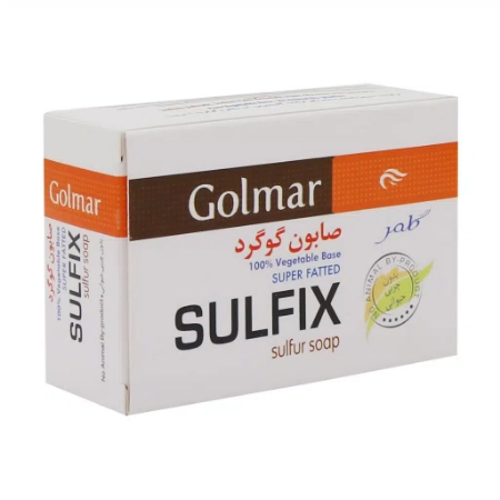 تصویر  صابون کنترل کننده چربی گوگرد گلمر - 120 گرم