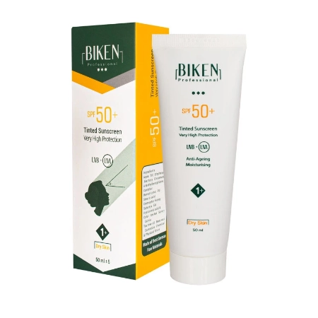 تصویر  کرم ضد آفتاب پوست خشک بیکن SPF 50 شماره +1 بژ خیلی روشن