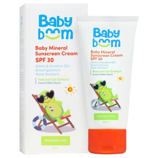 تصویر  کرم ضد آفتاب کودک SPF30 مینرال بیبی بوم - 50 میلی لیتر
