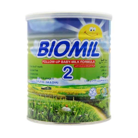 تصویر  شیرخشک بیومیل 2 قوطی ( 6 ماه تا 12ماهگی ) - 400 گرم