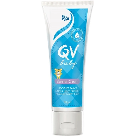 تصویر  کرم محافظ پا کودک  مدل Barrier Cream کیووی - 50 گرم