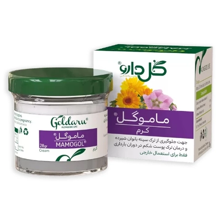تصویر  کرم ماموگل گل دارو - 28 گرم