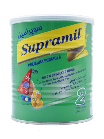 تصویر  شیرخشک سوپرامیل 2 ( 6 تا 12ماهگی ) - 400 گرم