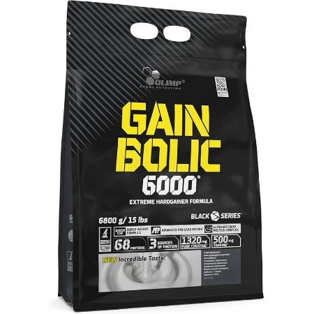 تصویر  پودر گینر گین بولیک 6000 الیمپ شکلاتی - 6800 گرم