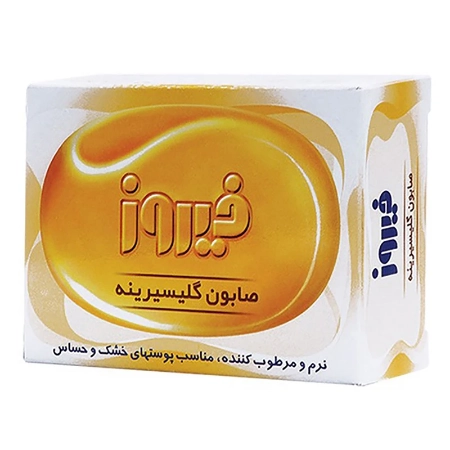 تصویر  صابون بچه گلیسیرینه فیروز - 100 گرم