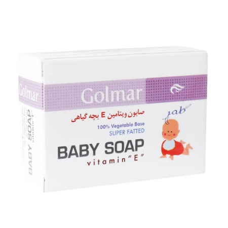 تصویر  صابون بچه ویتامین E گیاهی گلمر - 80 گرم
